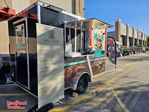 Well Equipped - 2025 7' x 12' Mobile Coffee/Espresso Concession Trailer