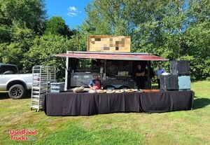 Custom-Built 2012 Mobile Wood-Fired Pizza Concession Trailer.