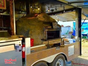 Custom-Built 2012 Mobile Wood-Fired Pizza Concession Trailer