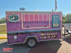 6' x 12' Funnel Cake Food Trailer Dessert Concession Food Trailer w/ Pro Fire