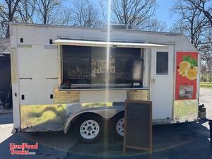 Clean - 7' x 14' Food Concession Trailer Mobile Vending Unit