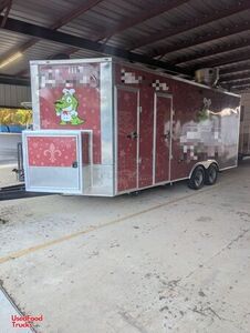 2022 8.5 x 20' Kitchen Food Concession Trailer with Pro Fire System and Bathroom