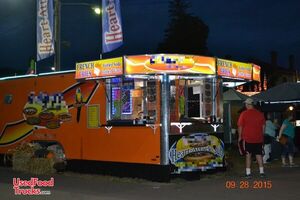 2014 - 8.5' x 24' Used Food Concession Trailer.
