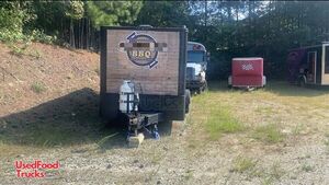 Self-Sufficient Barbecue Concession Trailer with Porch / Mobile BBQ Rig
