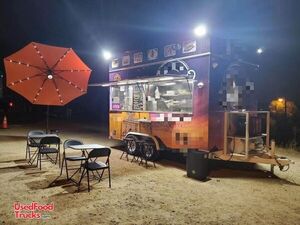 Mobile Street Food Concession Trailer with Commercial Kitchen