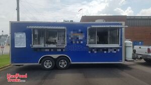 2013 - 8.6' x 22' Mobile Food Concession Trailer with Pro-Fire.