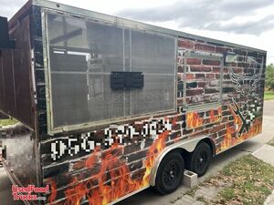 2022 8.5' x 20' Barbecue Food Concession Trailer | Mobile Food Unit