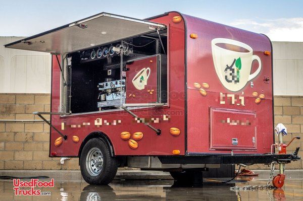 2014 - 6' x 10' Coffee Concession Trailer | Used Mobile Cafe.