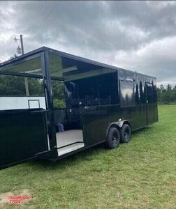 New - 2022 8.5' x 24' Concession Trailer with Porch | Mobile Food Unit.