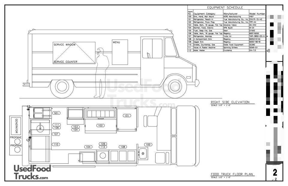 Nicely Equipped GMC P3500 Street Food Truck with 2020 Kitchen BuildOut