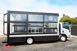 2010 Isuzu NQR Custom Glass Wood-Fired Pizza Truck with HCD Insignia