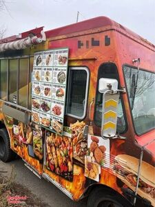 2002 Chevrolet Step Van Mobile Kitchen Food Truck with Pro Fire Suppression.