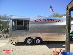 2013 Concession Nation 8.5' x 20' Loaded Commercial Kitchen Food Vending Trailer.