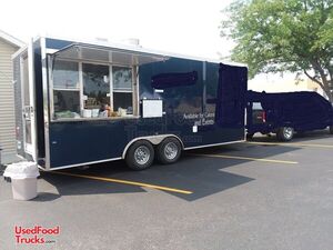 2018 WorldWide 8.6' x 20' Kitchen Concession Trailer with Pro Fire Suppression.