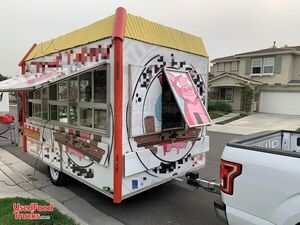 2009 8' x 12' Street Food Concession Trailer / Mobile Kitchen with HUD.