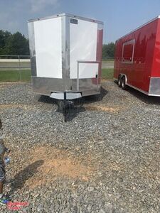 Basic Mobile Concession Trailer / Ready to Furnish Mobile Vending Unit