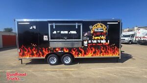 2025 8' x 20' Kitchen Food Concession Trailer with Pro Fire System
