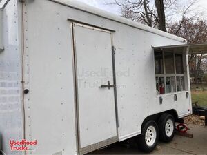 Refurbished - 2000 8' X 16' Haulmark Food Concession Trailer with Pro-Fire System.