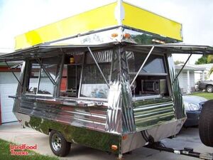 14 x 8 Stainless Steel Concession Trailer