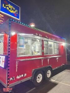 2025 - 8.5' x 18' Kitchen Food Concession Trailer with Fire Suppression System