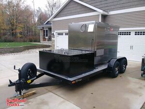 2010 BBQ Smoker with Trailer
