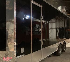 2017 - 8.6' x 20' Freedom Food Concession Trailer with Deck
