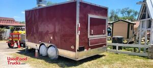 Like new - 2018 8.5' x 16' Kitchen Food Trailer with Fire Suppression System.