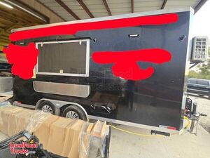 2024 - 8' x 18' Mobile Kitchen Food Concession Trailer with Pro Fire System