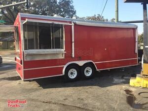8' x 25' Food Concession Trailer with Porch