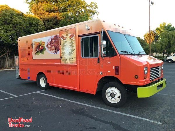 Never Used 2012 Chassis 20' Freightliner MT45 Food Truck with a 2018 Kitchen