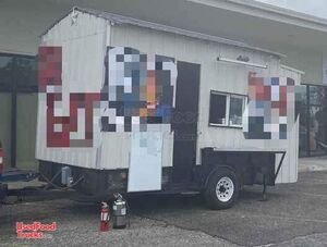 Ready to Grill Barbecue Rig Concession Trailer / Used Mobile Vending Unit.