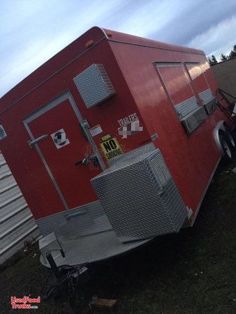 Never Used 2014 Lark Kitchen Concession Trailer with Pro Fire Suppression.