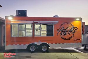 2018 - 8' x 25' Loaded Mobile Kitchen / Commercial Food Concession Trailer.