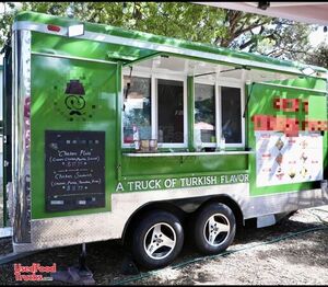 Like-New - 2023 8' x 16' Kitchen Food Concession Trailer with Pro-Fire Suppression
