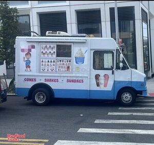 (2) Classic Soft Serve Trucks / Mobile Ice Cream Step Vans.