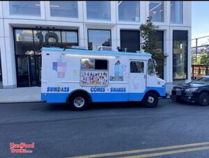 4 Classic Ice Cream Soft Serve Froyo Frozen Yogurt Trucks- Start Your Own Fleet.