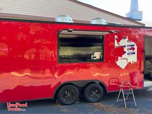 Nicely Equipped 2021 - 8.5' x 20' Kitchen Street Food Concession Trailer.