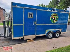 2021 - 8' x 18' Kitchen Food Concession Trailer with Pro-Fire Suppression System
