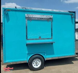 2024 - 8' x 12' Food Concession Trailer Mobile Kitchen Unit