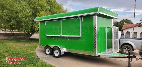NEW 2019 8' x 16' Food Concession Trailer / Mobile Kitchen Unit.