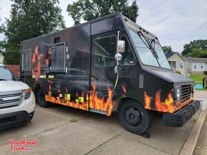 Oshkosh Diesel 22' Step Van Kitchen Food Truck with Fire Suppression System.