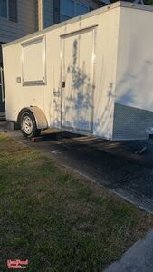 New 2019 6' x 12' Empty Concession Trailer / New Basic Concession Trailer.