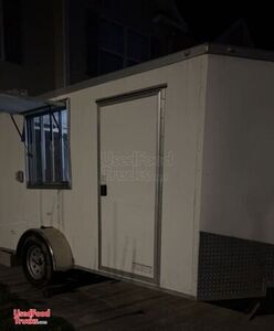 New 2019 6' x 12' Empty Concession Trailer / New Basic Concession Trailer.