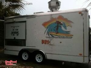 18' x 8' Concession Trailer / Fully Mobile Kitchen