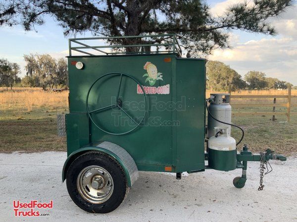 Self-Contained 2014 Texas Corn Roasters Lightly Used Commercial Corn Roasting Trailer.