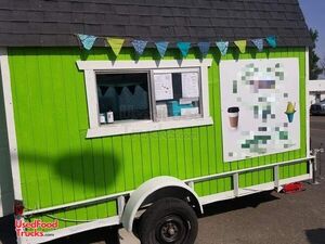 Fully-Remodeled 2000 - 7' x 10' Shaved Ice Concession Trailer.