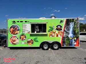 2019 - 8' x 20' Mobile Food Vending Unit | Food Concession Trailer with Pro-Fire System.