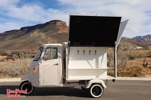 NEW - 2024 11' Piaggio Ape Mobile Tap Bar Beverage Tricycle
