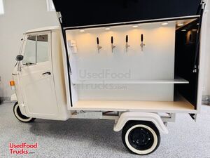 NEW - 2024 11' Piaggio Ape Mobile Tap Bar Beverage Tricycle