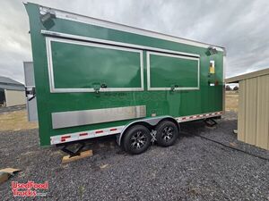 2025 8' x 18' Quality Kitchen Food Concession Trailer with Fire Suppression System